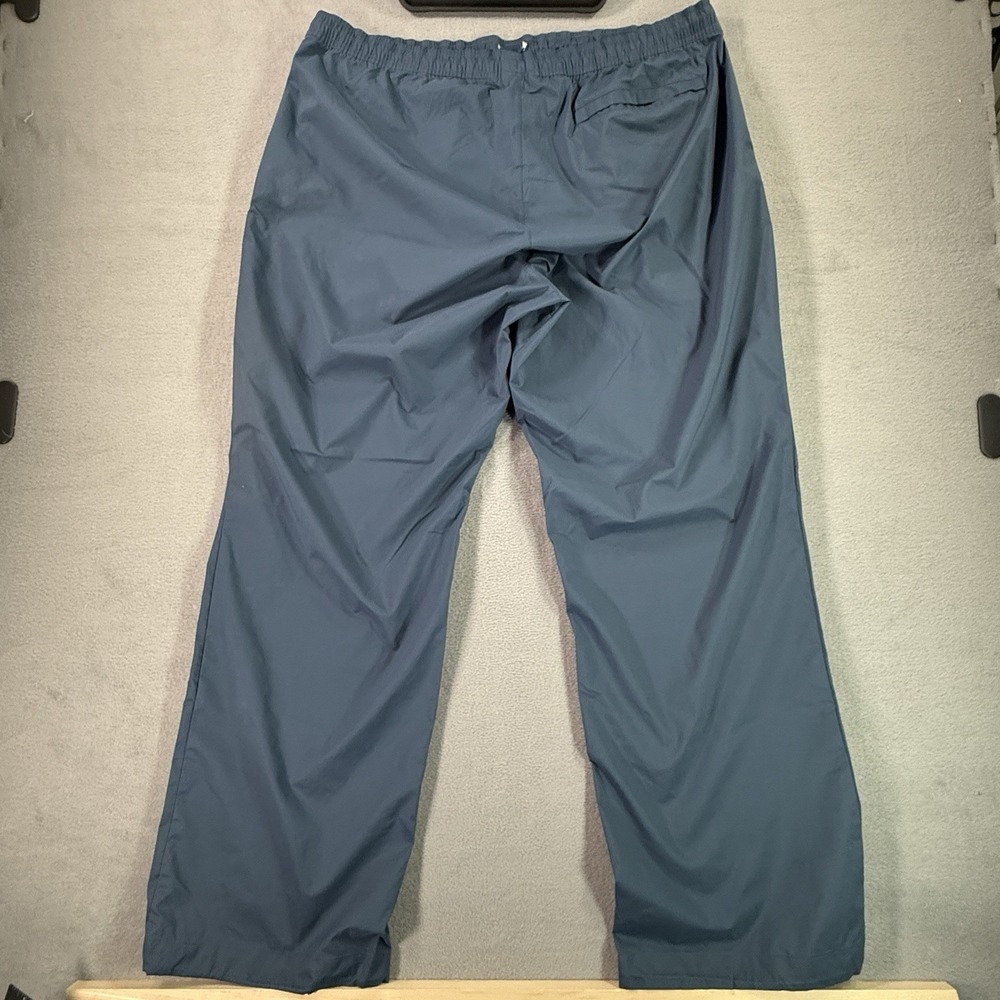 Adidas Prov Pant Rain Pants Mens XL Blue Lightweight Lined Golf Outdoor - Picture 2 of 7